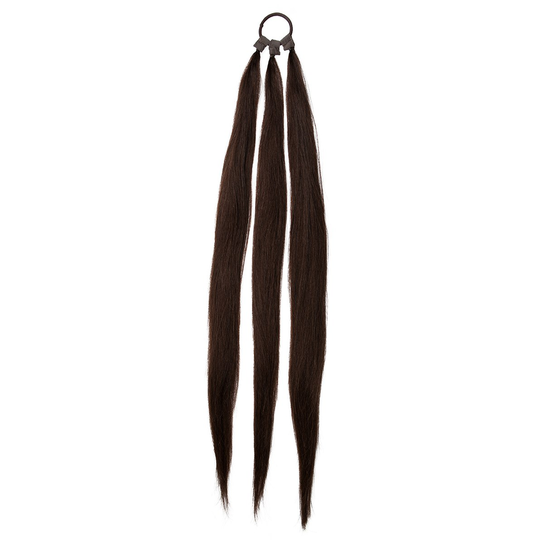 Rapunzel of Sweden Hair pieces Easy Braid 55 cm 2.3 Chocolate Brown