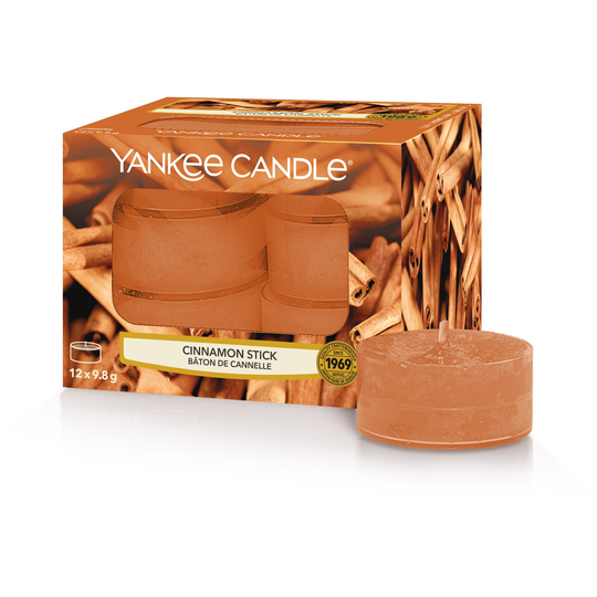 Yankee Candle Cinnamon Stick Christmas Scent Tea Light