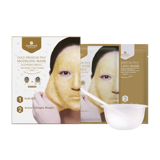 Shangpree Premium Modeling Mask Gold (Inclu. Bowl & Spatula)