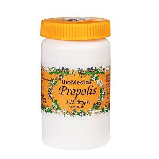 BioMedica Propolis 125 tabletter