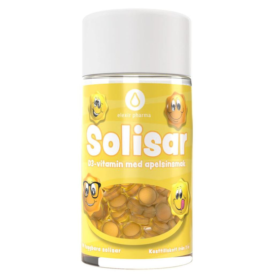 Elexir Pharma Solisar 90 tuggkapslar