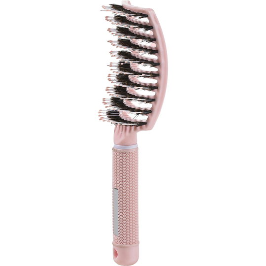Yummi Haircare Curved Paddel Brush Pink