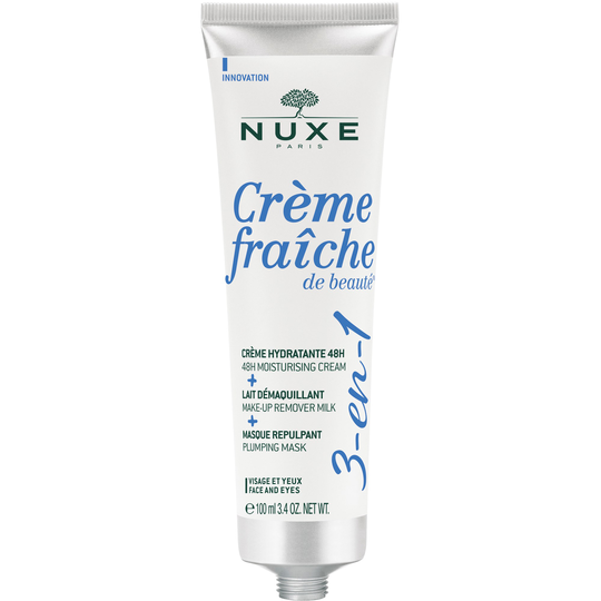 Nuxe Crème Fraîche de Beauté 3-in-1 48H Moisturising Cream, Make-Up Re