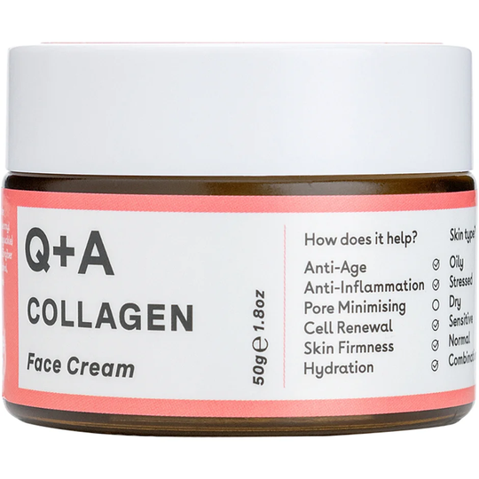 Collagen Face Cream, 50 g Q+A Dagkräm