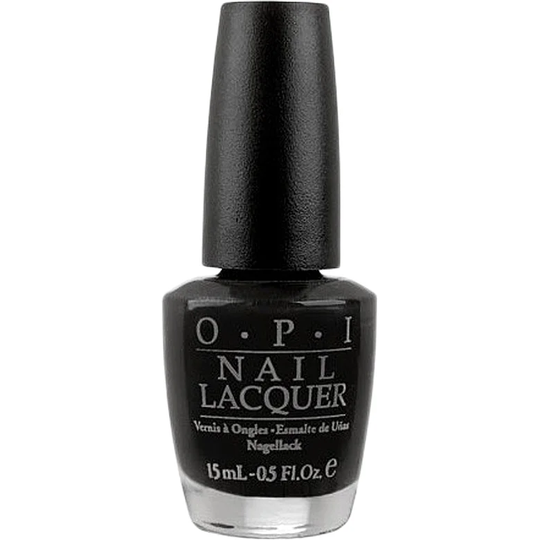OPI Nail Lacquer, Lady In Black, 15 ml OPI Svart & Grått