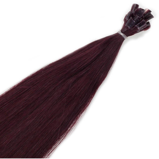 Rapunzel of Sweden Nail Hair Original Straight 50 cm 6.12 Dark Mahoga