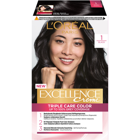 Loreal Paris Excellence Creme 1 Black