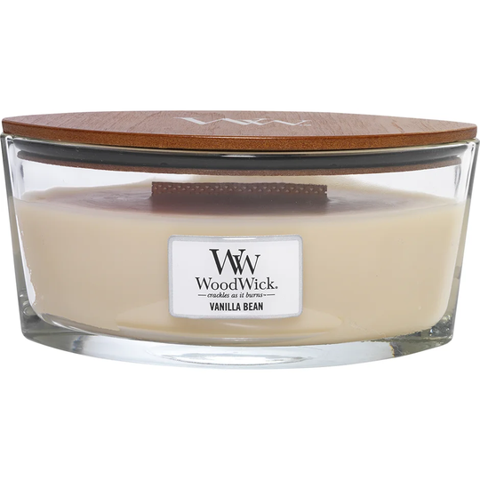 Vanilla Bean, WoodWick Doftljus