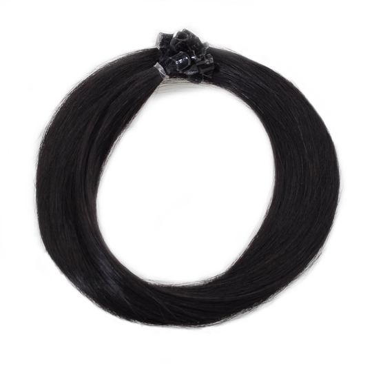 Rapunzel of Sweden Nail Hair Original Straight 30 cm 1.0 Black