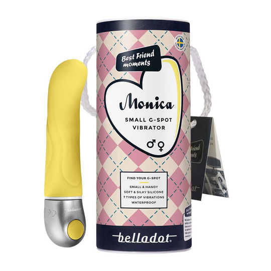 Belladot Monica Small G-Spot Vibrator Yellow