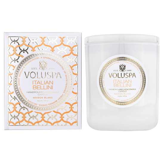 Voluspa Italian Bellini Classic Boxed Candle 60h