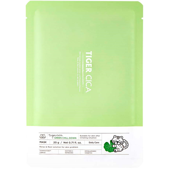 It'S SKIN Tiger Cica Green Chill Down Mask