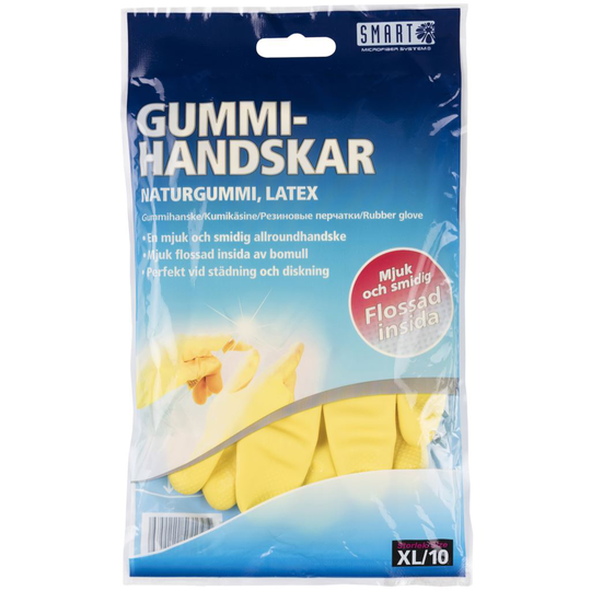 Smart Microfiber Gummihandske 9/XL 2 st