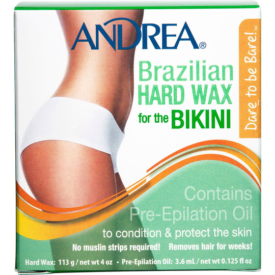 Brazilian Hard Wax Bikini, Andrea Hårborttagning