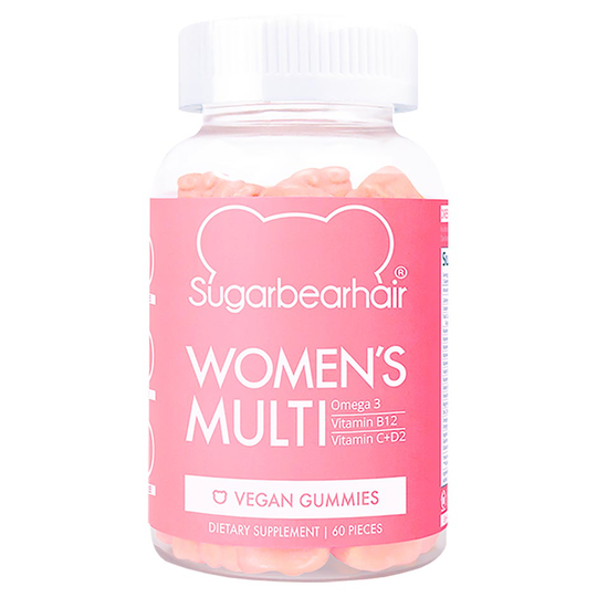 Women's multivitamin, 60 st Sugarbearhair Kosttillskott