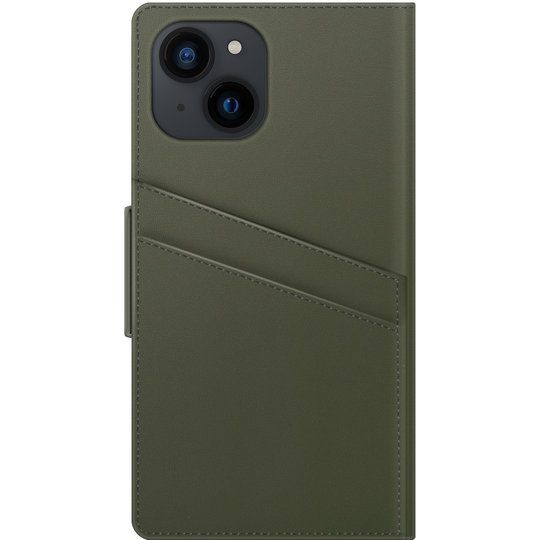iDeal of Sweden iPhone 13 Atelier Wallet Intense Khaki