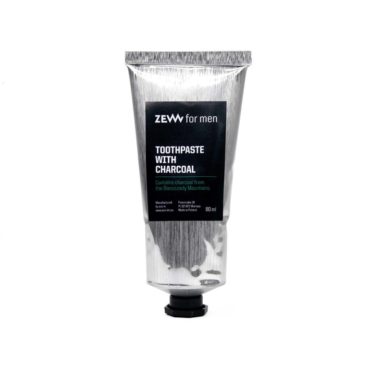 ZEW for Men Charcoal Toothpaste Natural Toothpaste With Charcoal 80 ml
