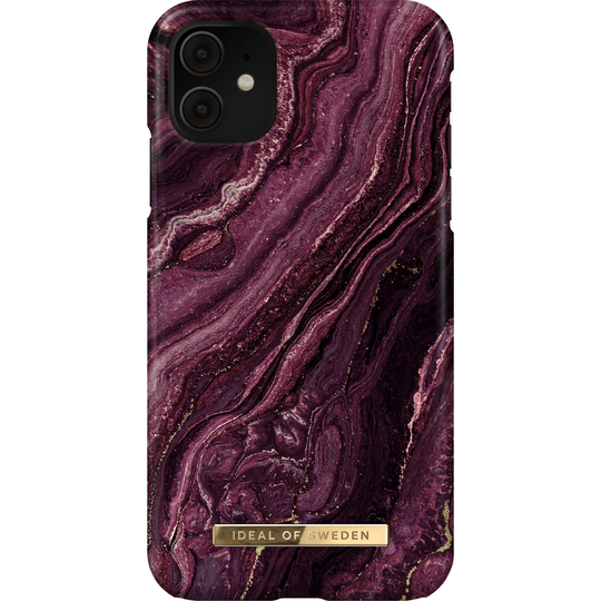 iDeal of Sweden iPhone 11/XR Fashion Case Golden Plum