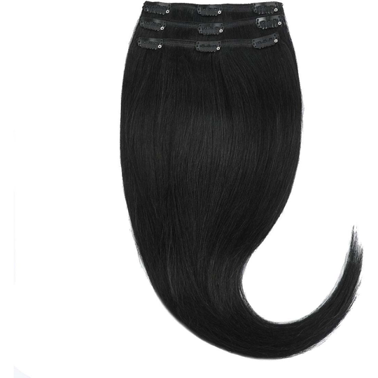 Rapunzel of Sweden Clip-on set 3 pieces 30 cm 1.0 Black