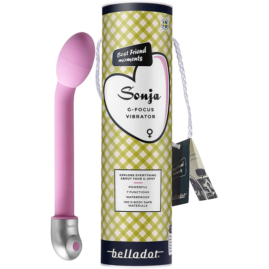 Sonja G-Spot Focus Vibrator, Belladot Sexleksaker