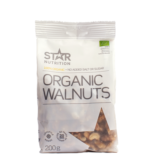 Star Nutrition Organic Walnuts, 200g