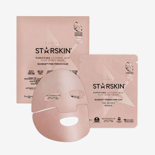 SILKMUD™ Pink French Clay Purifying Mud Sheet Mask