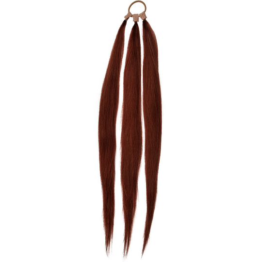 Rapunzel of Sweden Hair pieces Easy Braid 55 cm 5.5 Mahogany Brown