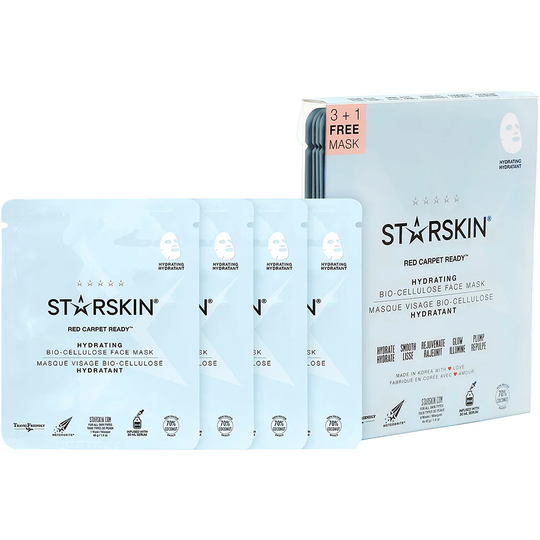 Red Carpet Ready 3+1 Pack, 160 g Starskin Ansiktsmask