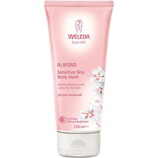 Weleda Almond Sensitive Skin Body Wash, 200 ml Weleda Bad- & Duschcreme