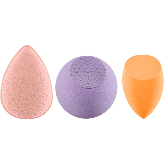 Pro-Glow Radiant Complexion Kit, Real Techniques Makeupsvamp