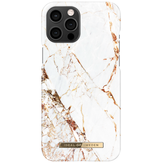 iDeal of Sweden iPhone 12 Pro Max Fashion Case Carrara Gold