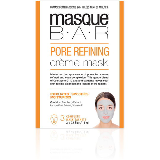 MasqueBar Pore Refining Crème Mask 3 st