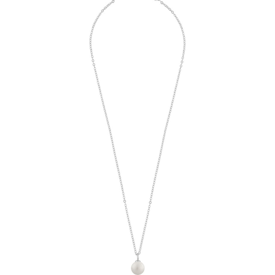 Sunday pendant neck 42 silver/white, Snö of Sweden Halsband