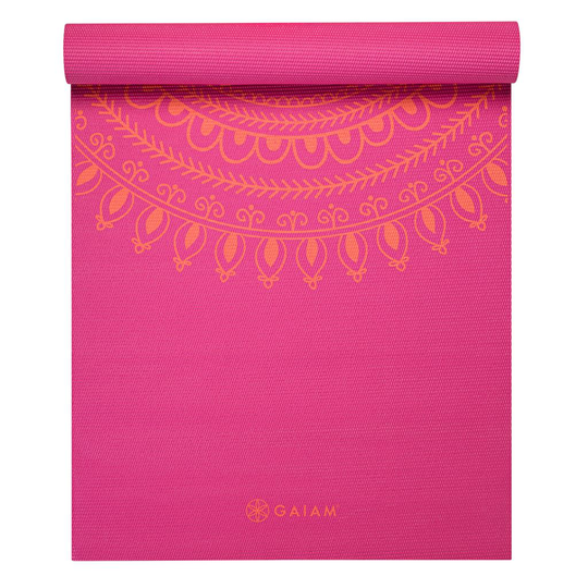 GAIAM Bright Marrakesh 6mm Premium Printed Yoga Mat 1 st