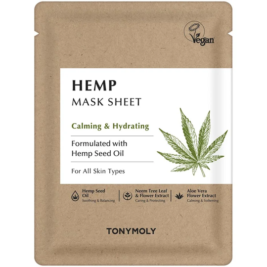 Hemp Mask Sheet, 21 ml Tonymoly Ansiktsmask
