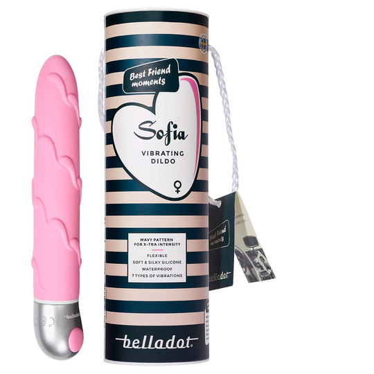 Belladot Sofia Vibrating Dildo Pink