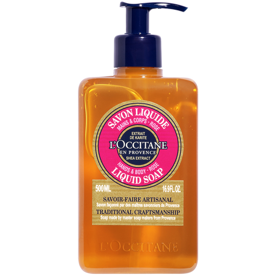 L'Occitane Shea Liquid Soap Rose (500ml)