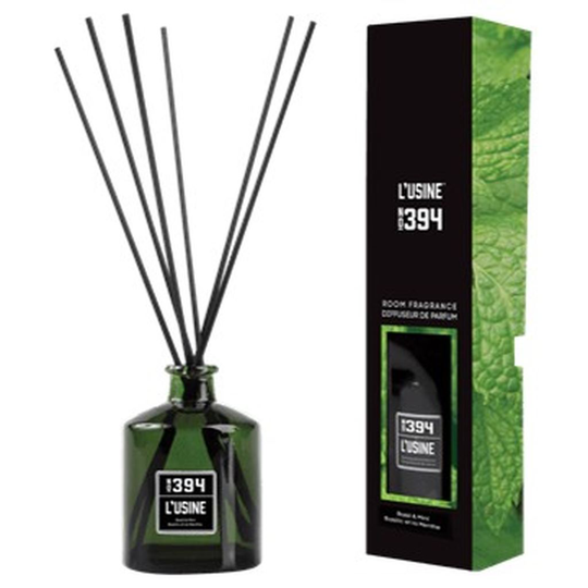 Lusine Diffuser Set Basil & Mint 115 ml