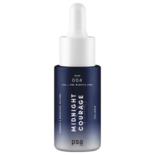 PSA Midnight Courage Rosehip & Bakuchiol Retinol Night Oil (15ml)