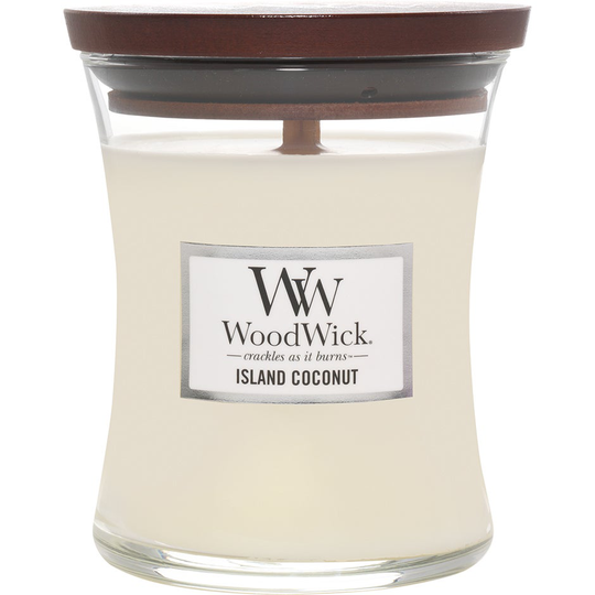 Island Coconut, WoodWick Doftljus
