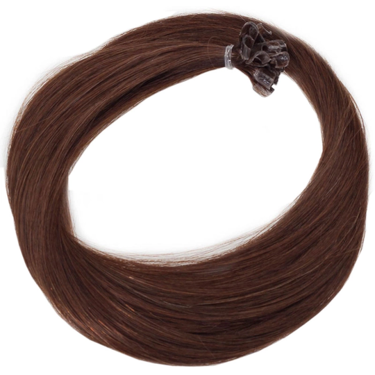 Rapunzel of Sweden Nail Hair Original Straight 2.0 Dark Brown 50cm