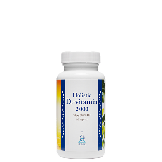 D3-vitamin, 2000 IE, 90 kapslar