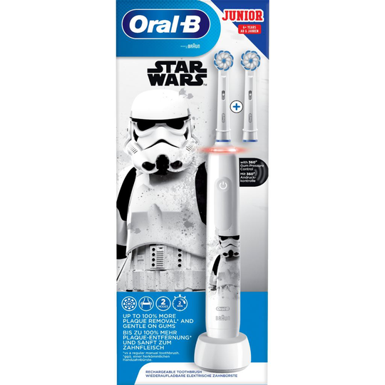 Oral-B Pro 3 Junior Star Wars Eltandborste 1 st