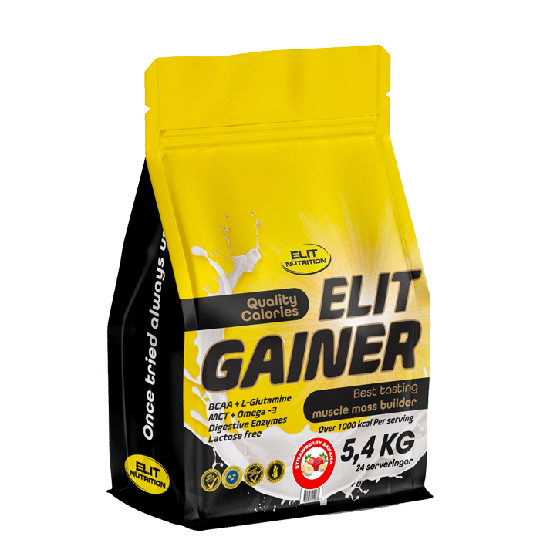 ELIT GAINER - Lactose free, 5400 g