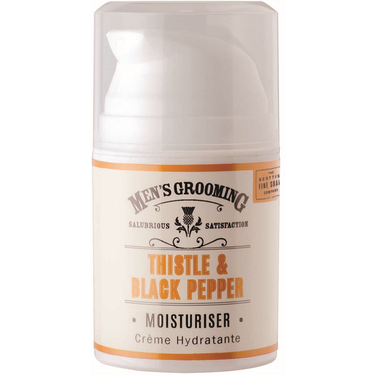 The Scottish Fine Soap Thistle & Black Pepper Moisturiser 50 ml