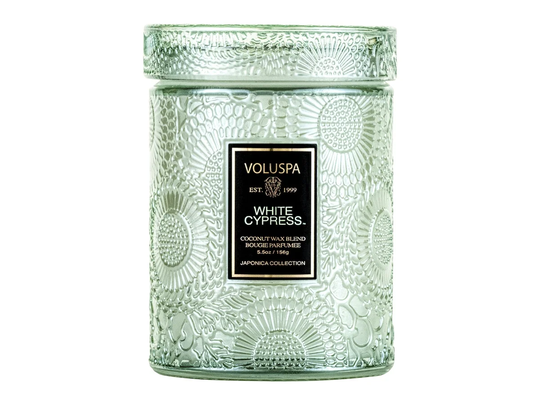 White Cypress , 156 g Voluspa Doftljus