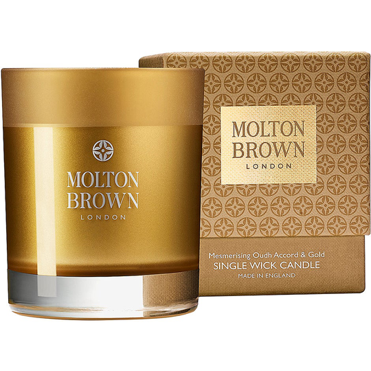Oudh Accord & Gold Single Wick Candle, 180 g Molton Brown Doftljus