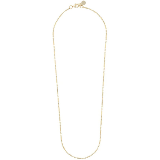 View chain ball neck 45 plain gold, Snö of Sweden Halsband