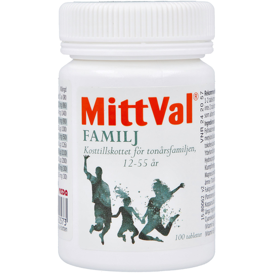 MittVal Familj 100 st