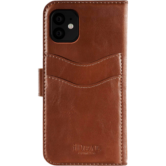 iDeal of Sweden iPhone 11/XR Magnet Wallet+ Brown